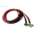 RTC 12AWG 150A 進口矽膠軟線/紅黑各100cm(2條裝)