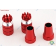 3mm 遙控器金屬搖桿/撥桿/適用於華科爾、FUTABA(紅色)