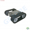 TP101 Arduino 智能小車/坦克履帶金屬底盤 <font color=red>(含520減速馬達*2)</font>