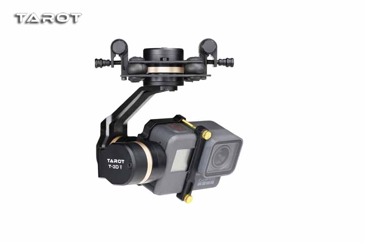 飛越/Tarot GoPro Hero5/6金屬三軸雲台/T-3D V TL3T05