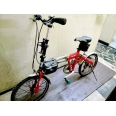 清倉一手 紅色 20吋鋁合金折疊式自行車 <font color=red>(SIMANO 變速系統)</font>